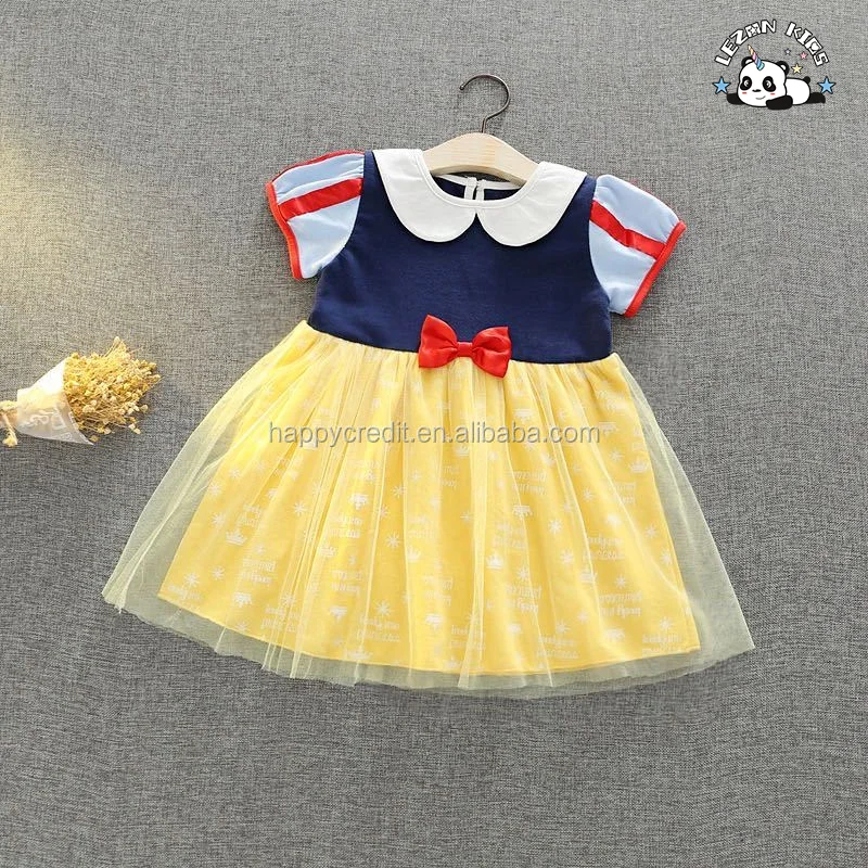 LEZONKIDS - New Fashion Sequin Flower Princess Dress Kids Birthday Wedding Toddler Baby Girls Clothes Children Clothing Dress for Kids